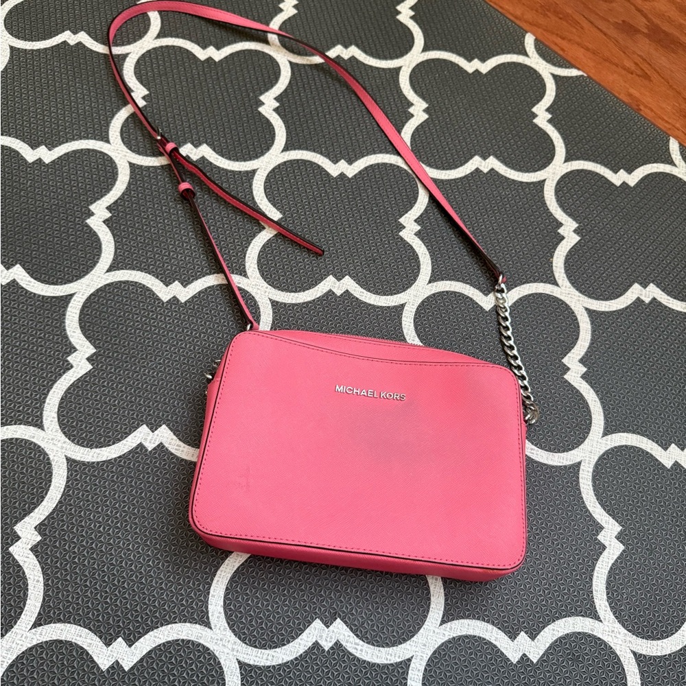 Michael Kors Vibrant Pink Crossbody Bag